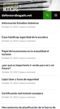 Mobile Screenshot of defensorabogado.net